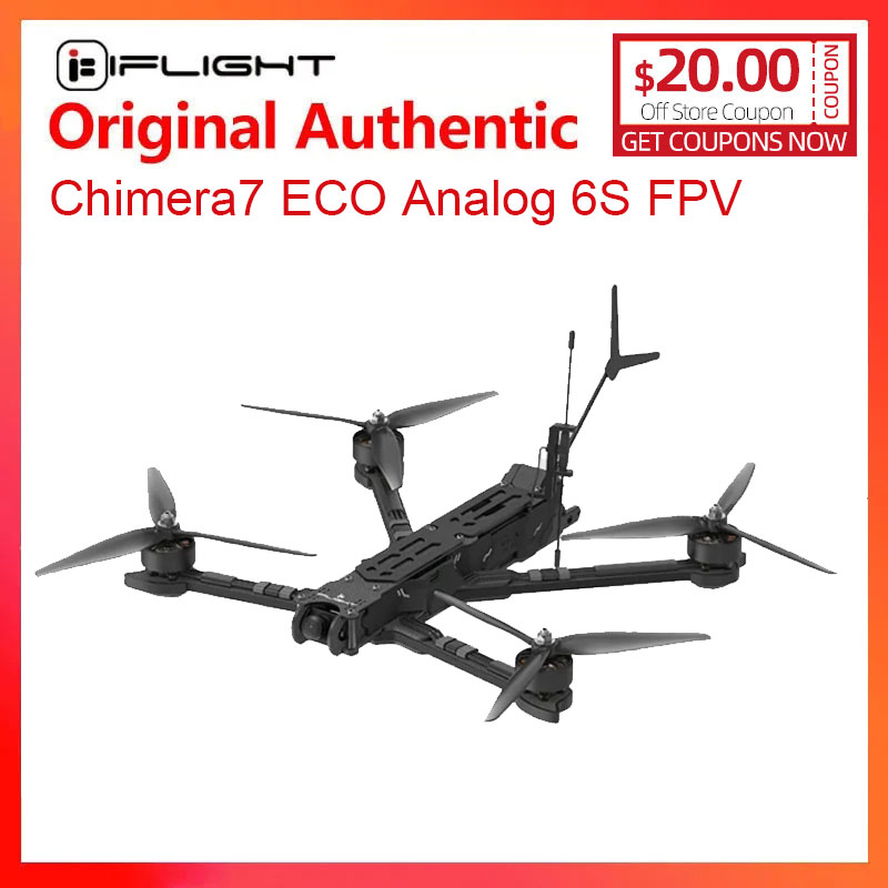 iFlight Chimera7 ECO Analog 6S - đánh giá và giá Iflight Blitz 1.6W 5.8G Vtx