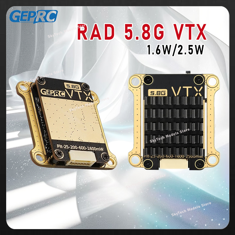 GEPRC RAD 5.8G VTX -1.6W/2.5W  - đánh giá và giá Geprc Rad Vtx 5.8G 2.5W