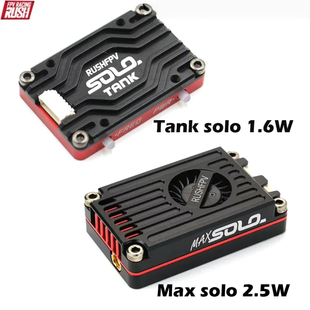 RUSHFPV RUSH MAX SOLO / TANK S - đánh giá và giá Rushfpv Rush Max Solo 5.8G 2.5W Vtx
