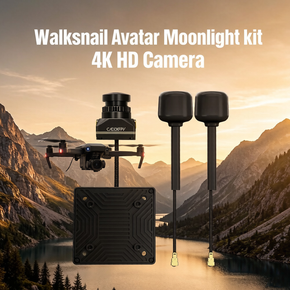 Caddx Walksnail Avatar Moonlig - đánh giá và giá Walksnail Avatar Hd Moonlight Kit 4K