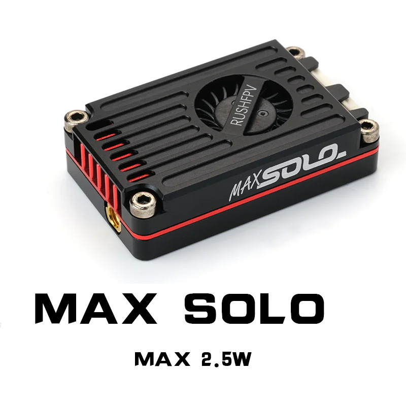 RUSHFPV RUSH MAX SOLO / TANK S - đánh giá và giá Rushfpv Rush Max Solo 5.8G 2.5W Vtx