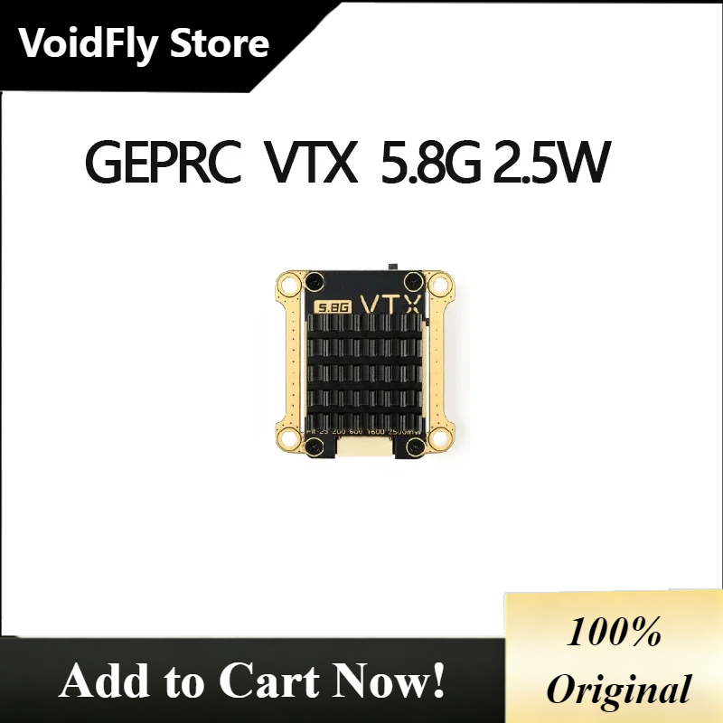 VoidFly GEPRC RAD VTX 5.8G 2.5 - đánh giá và giá Geprc Rad Vtx 5.8G 2.5W