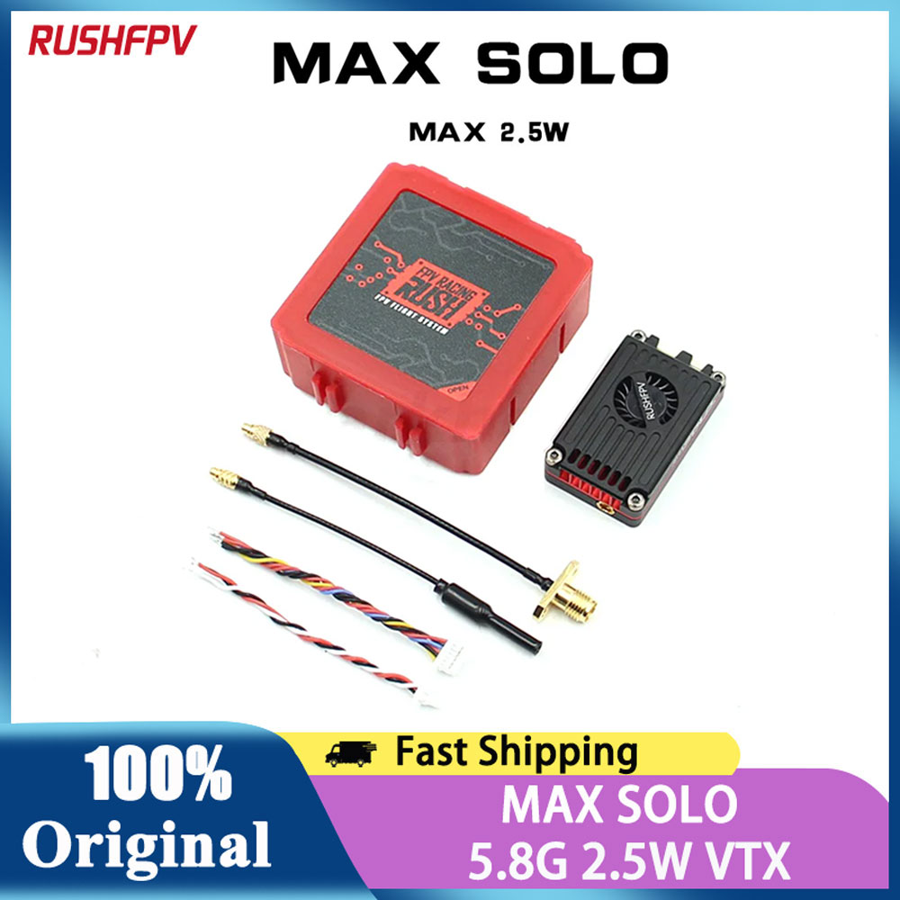 RUSHFPV RUSH MAX SOLO 5.8GHz 2 - đánh giá và giá Rushfpv Rush Max Solo 5.8G 2.5W Vtx