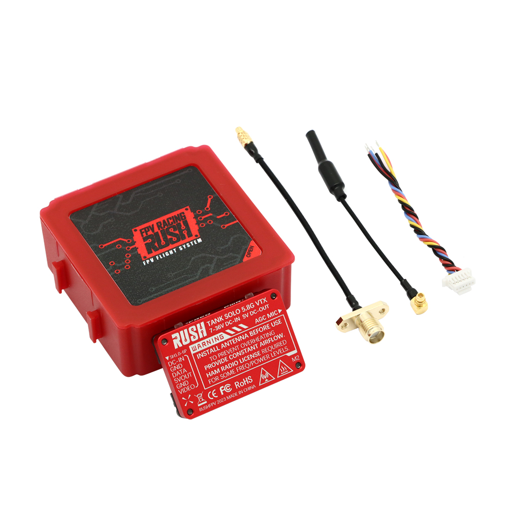 RUSH Solo Tank 5.8G VTX Video  - đánh giá và giá Foxeer Reaper Extreme 2.5W Vtx